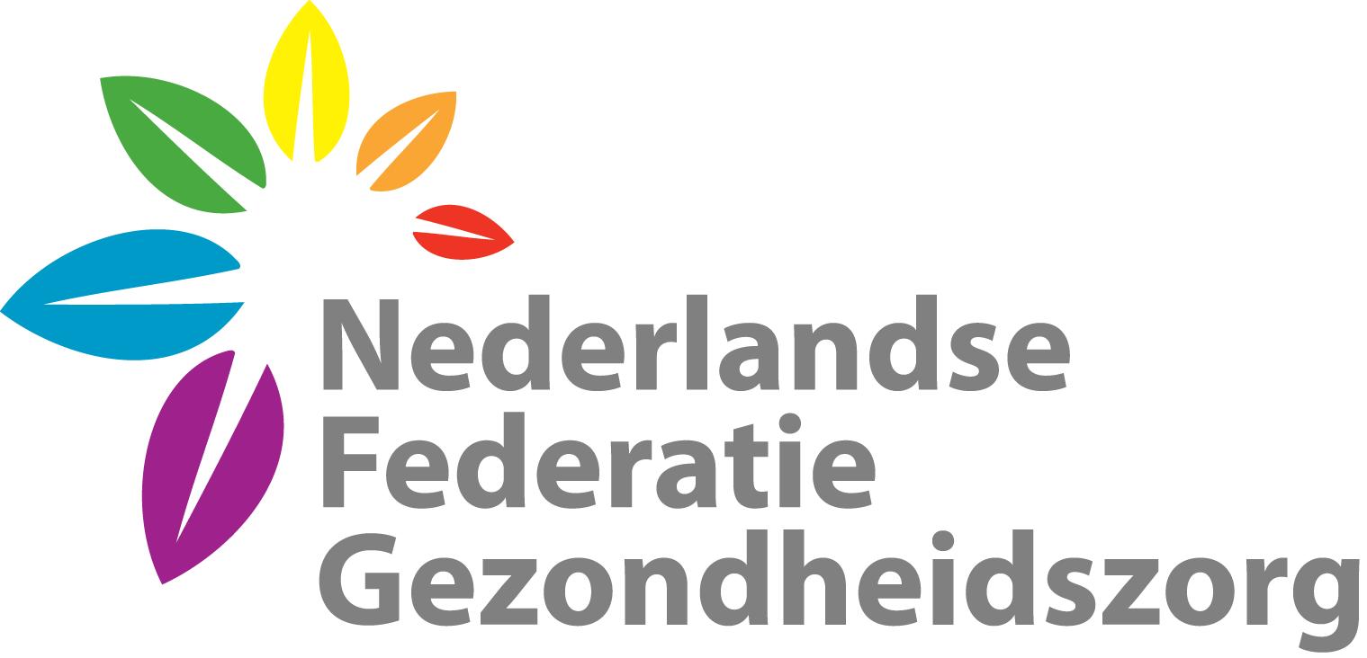Logo van de Nederlandse Federatie Gezondheidszorg